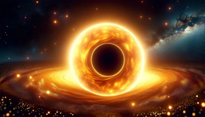 霍金星：如果你把一个黑洞放进太阳里会发生什么？-DG城市