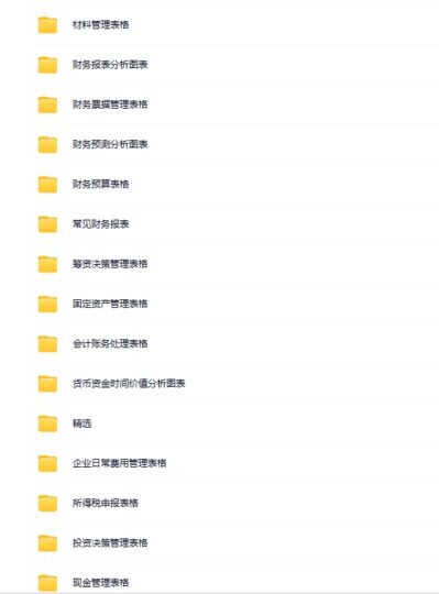 200套专业财务表格-dgcity