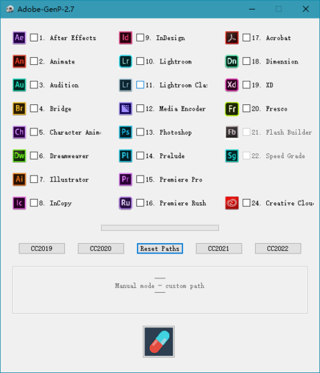 Adobe GenP v3.2.2.0 / Adobe Zii v7.0.0.0 适用于Windows平台的Adobe产品激活工具-dgcity