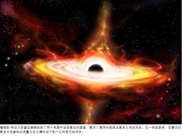 银河系起源：詹姆斯·韦伯望远镜破译早期宇宙的黑洞之谜-DG城市