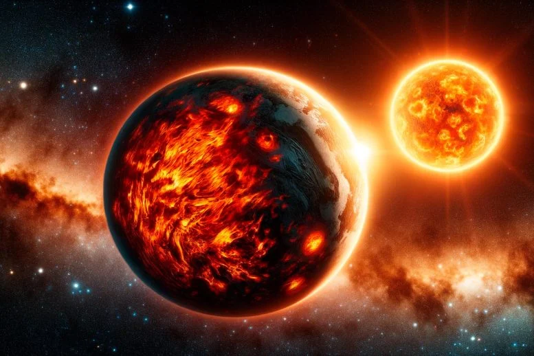 地球大小的行星被发现，有一个“熔岩半球”和4.2天长的“年”-DG城市