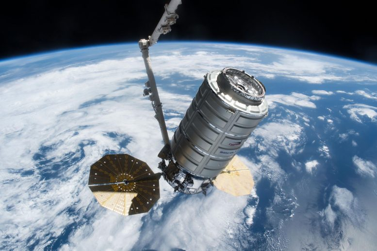 天鹅座在太空站轨道上，宇航员进行生物医学科学和物理研究-DG城市