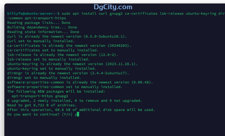 图片[2]-ubuntu22.04安装最新版本的nginx-Dgcity