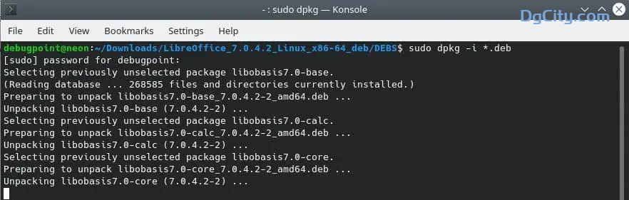 图片[4]-如何在 Ubuntu 24.04上安装 LibreOffice-DG城市
