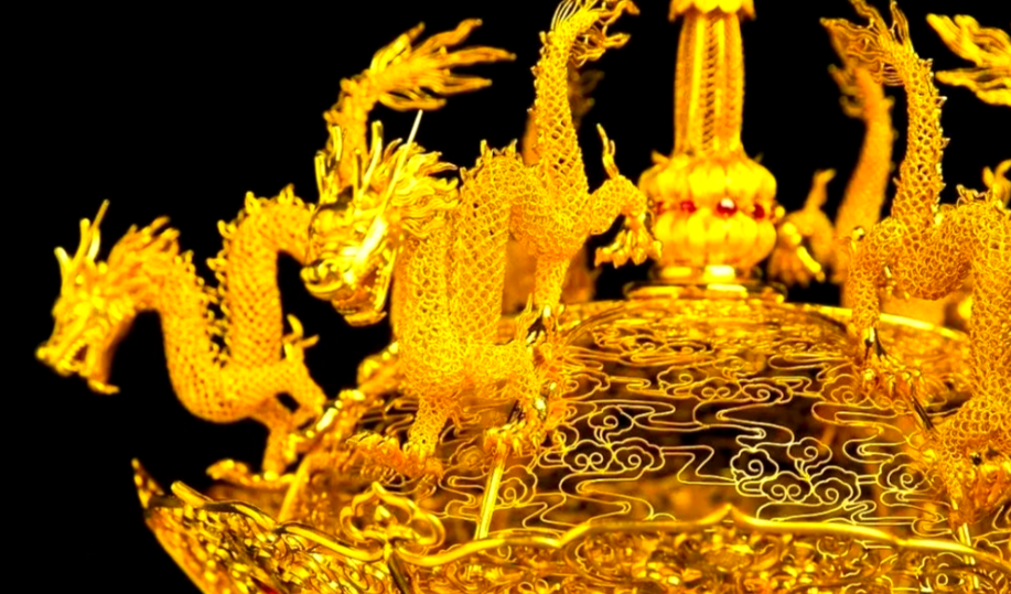 金丝绕腕藏宫韵：北京花丝镶嵌的细金匠心之旅