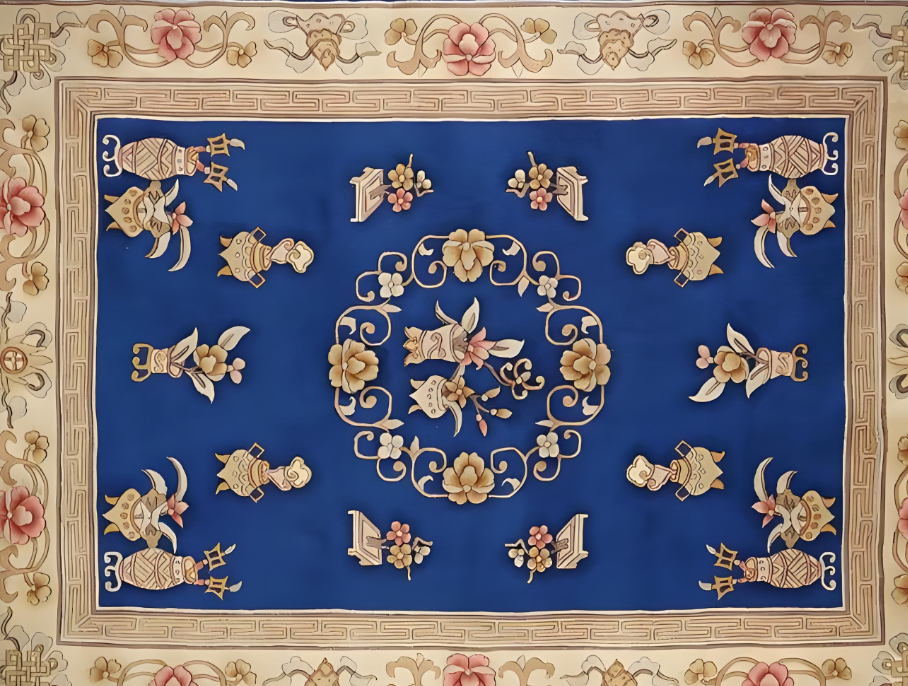 经纬织就宫华韵：北京宫毯的千年匠心与皇家传承