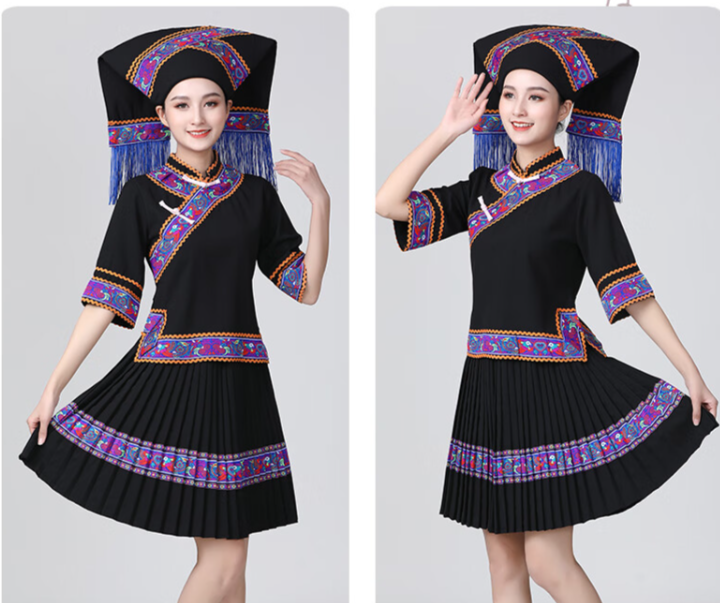 Zhuang Costumes: Millennia-Old Brocade and Phoenix Patterns in Beijing