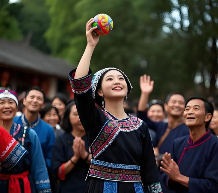 Song Fair in Spring: Exploring the Folk Feast of Zhuang Ethnic Group's San Yue San Festival-Dgcity-Discover Great Chinese City