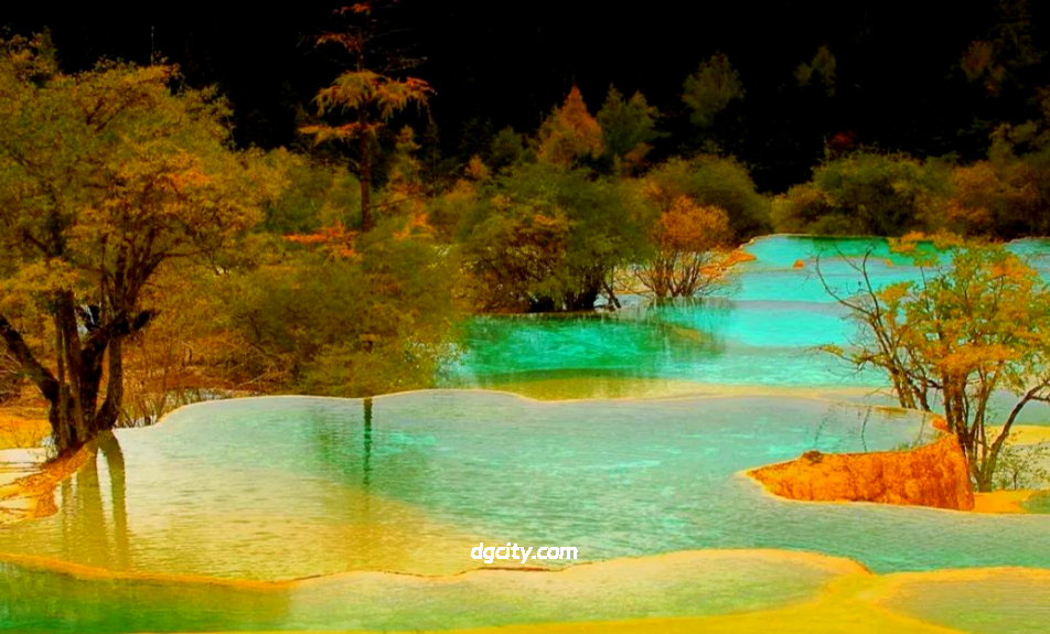 九寨仙境，一汪碧水润山河-Travel China - 旅行中国