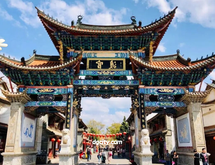 Ancient Town: Dian Kingdom History & Temple Complex-Travel China - 旅行中国