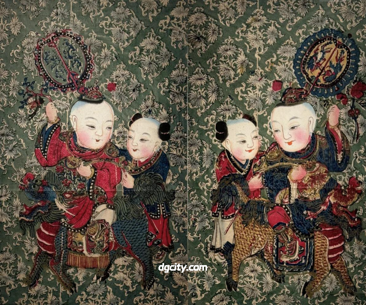 The Art of Yangliuqing New Year paintings in Tianjin-Travel China - 旅行中国